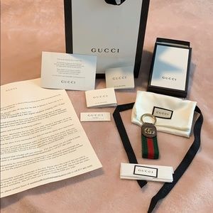 Gucci key chain